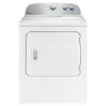 Whirlpool - 5.9 cu. ft. 14-Cycle Electric Dryer - White - Front_Standard