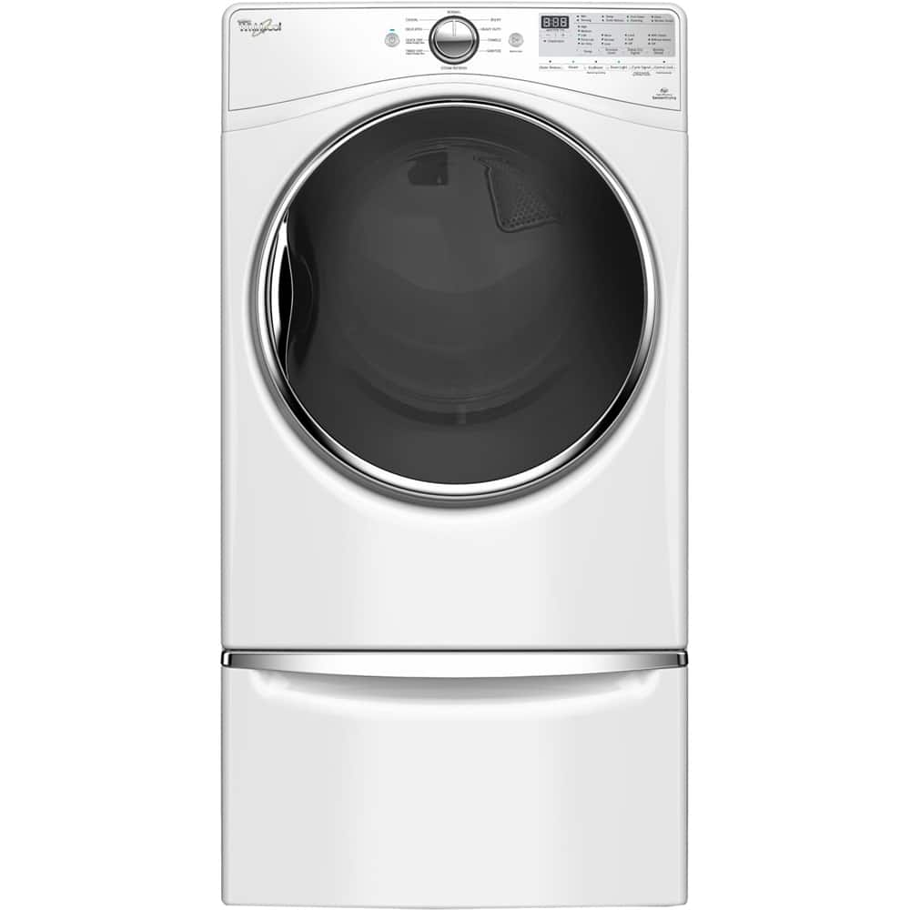 Best Buy: Whirlpool 7.4 Cu. Ft. 10-cycle Gas Dryer With Steam Wgd92hefw