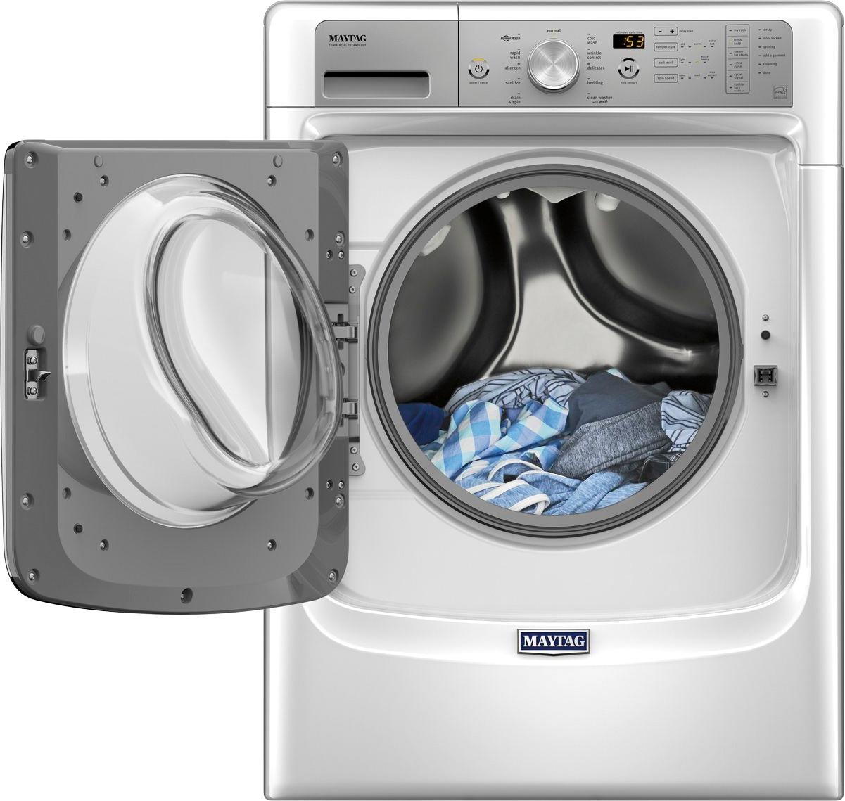 Best Buy Maytag 4.5 cu. ft. 11Cycle Front Loading Washer White MHW5500FW