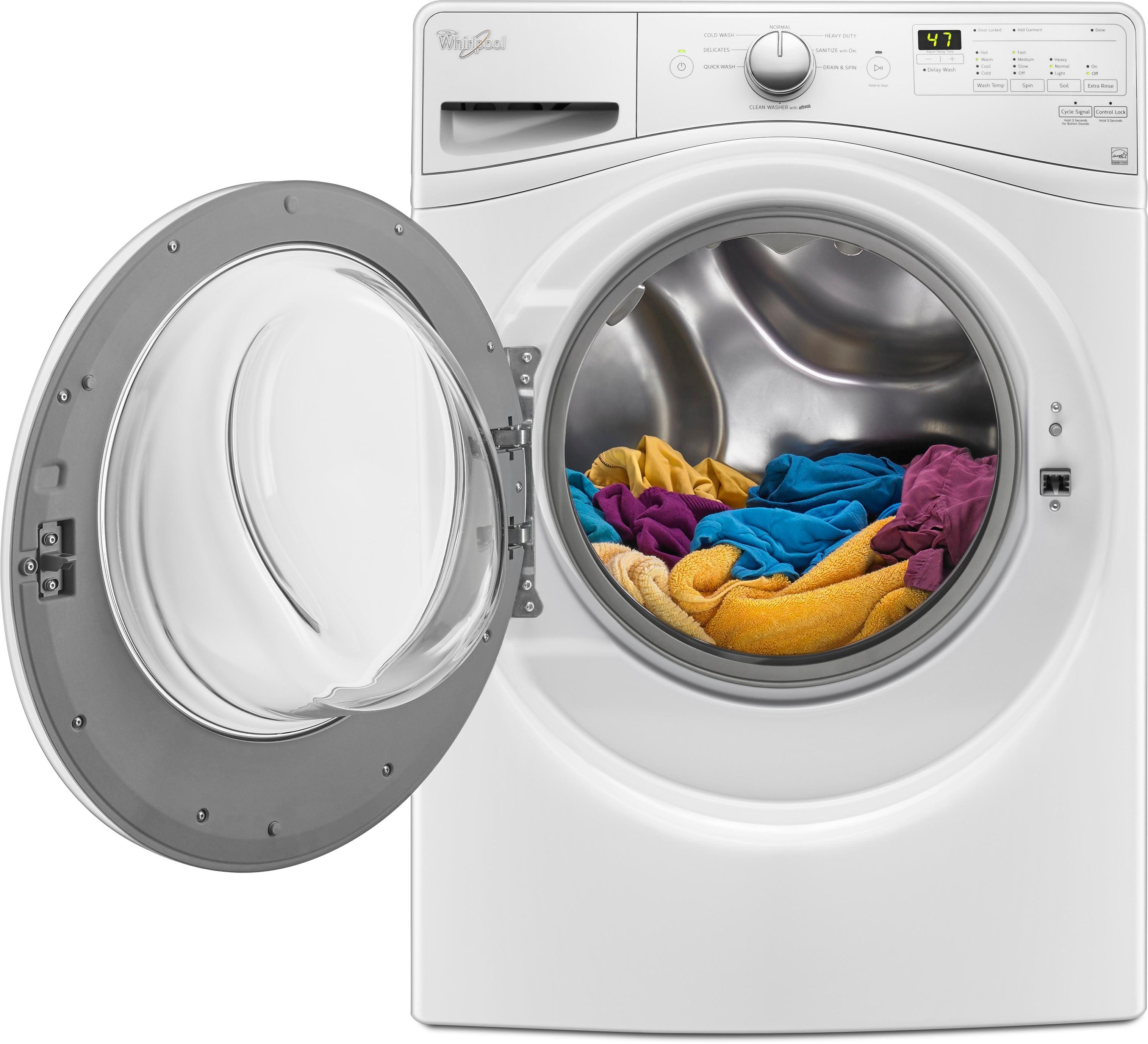Alt View 11. Whirlpool - 4.5 cu. ft. 8-Cycle High-Efficiency Front Load Washer.