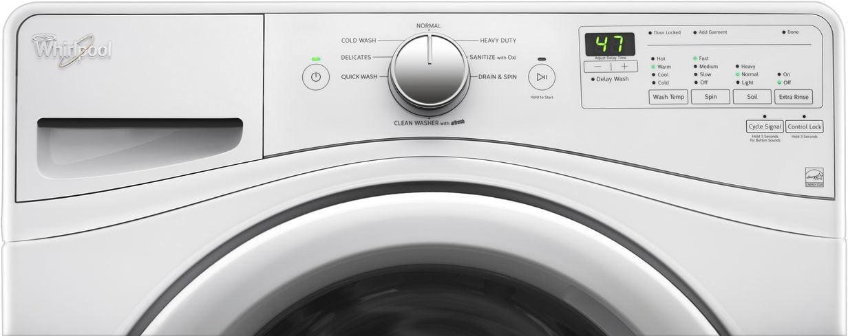 Alt View 2. Whirlpool - 4.5 cu. ft. 8-Cycle High-Efficiency Front Load Washer.