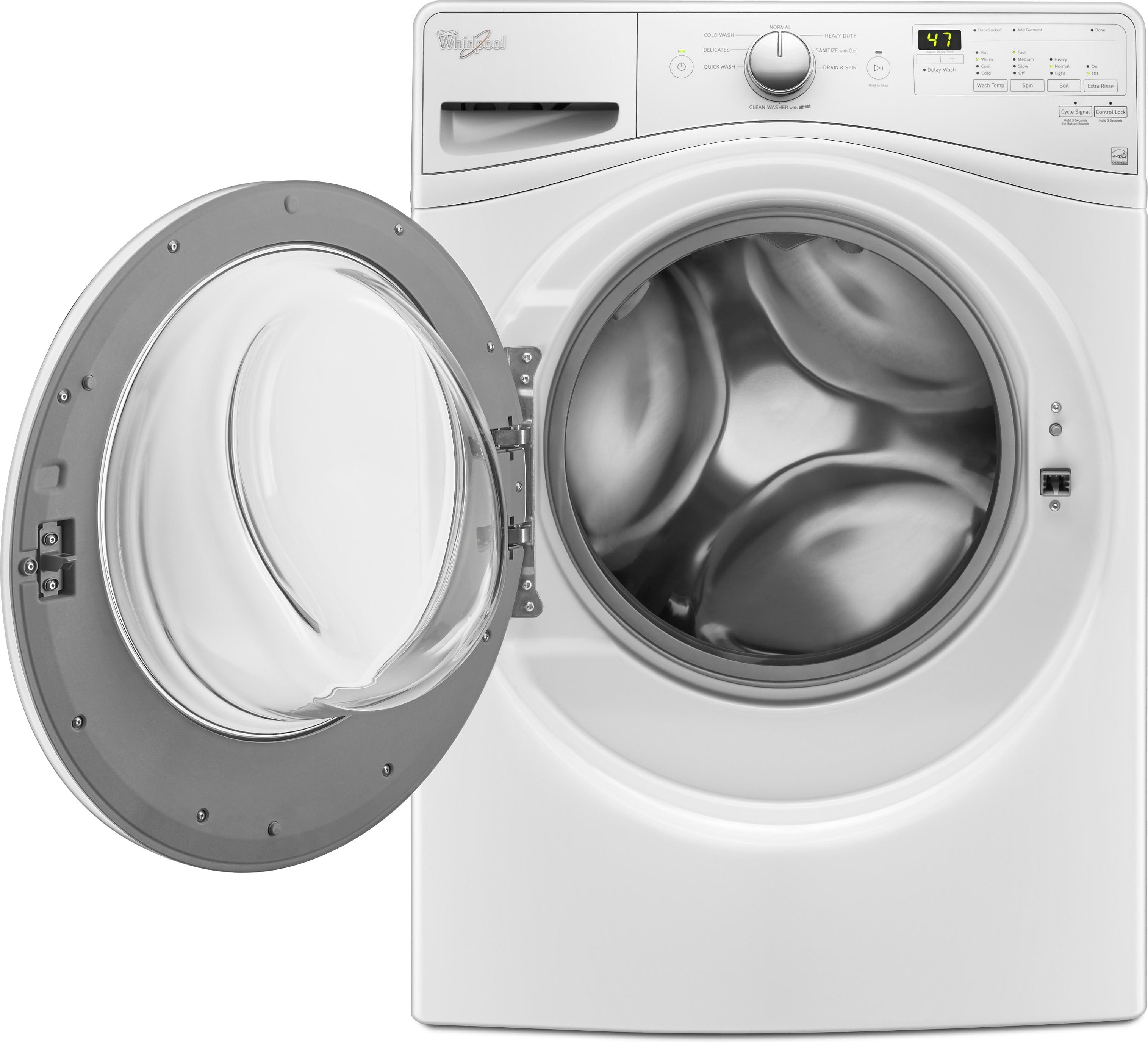 Alt View 5. Whirlpool - 4.5 cu. ft. 8-Cycle High-Efficiency Front Load Washer.