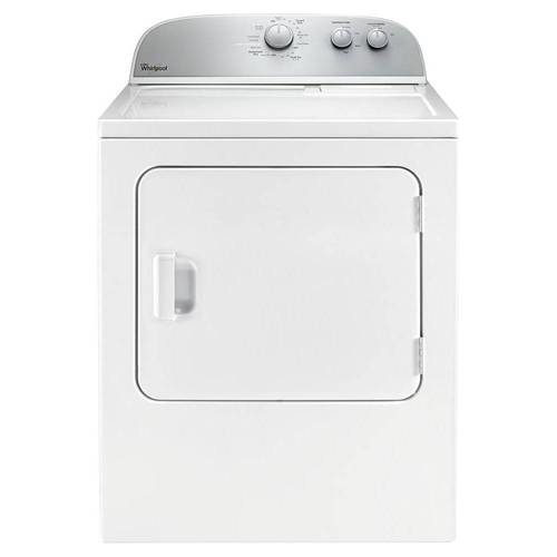 Whirlpool - 5.9 cu. ft. 14-Cycle High-Efficiency Gas Dryer - White