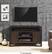 Alt View 17. Whalen Furniture - TV Console for Most Flat-Panel TVs Up to 60" - Medium Brown.