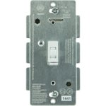 Front Zoom. GE - Z-Wave In-Wall Smart Wireless Dimmer - White.
