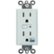Front Zoom. GE - Z-Wave In-Wall Smart Wireless Duplex Outlet - White.