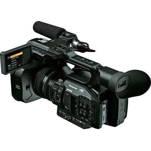 Back. Panasonic - Panasonic AG-UX180 4K Premium Professional Camcorder (International Model) - Black.