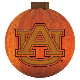 Fan Creations - Auburn Tigers 12'' Pumpkin Sign - Orange