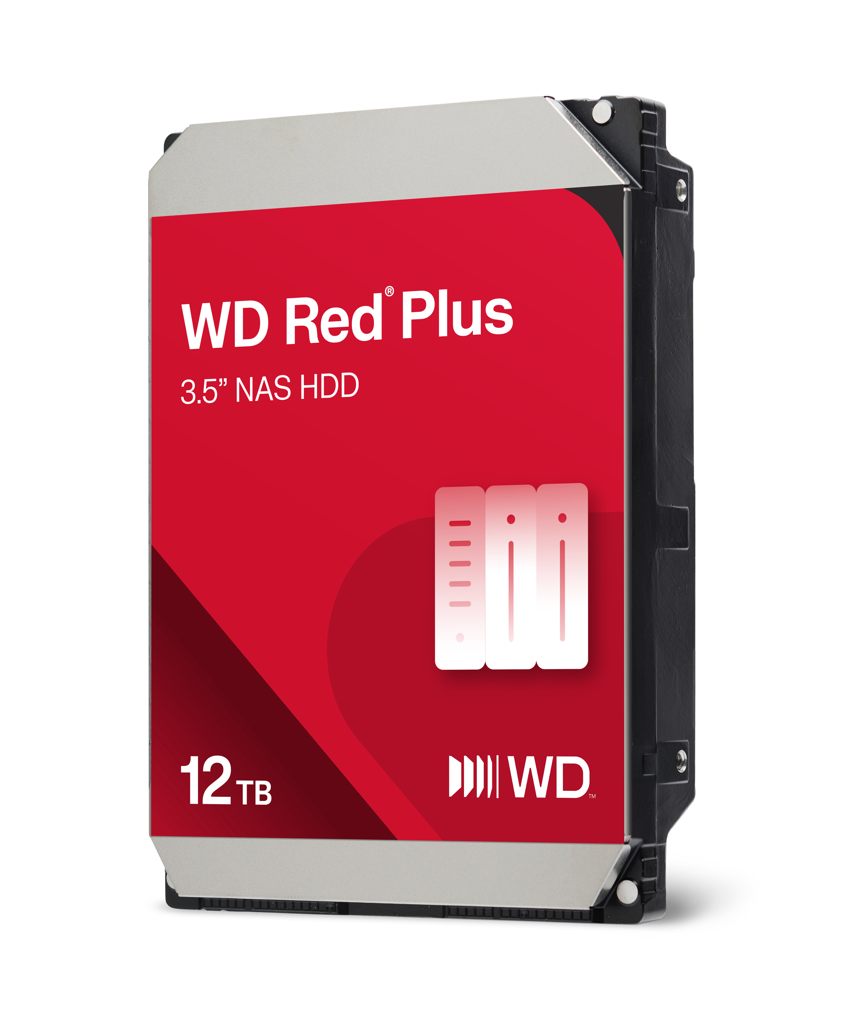 WD Red Plus 3.5" NAS HDD 12 TB