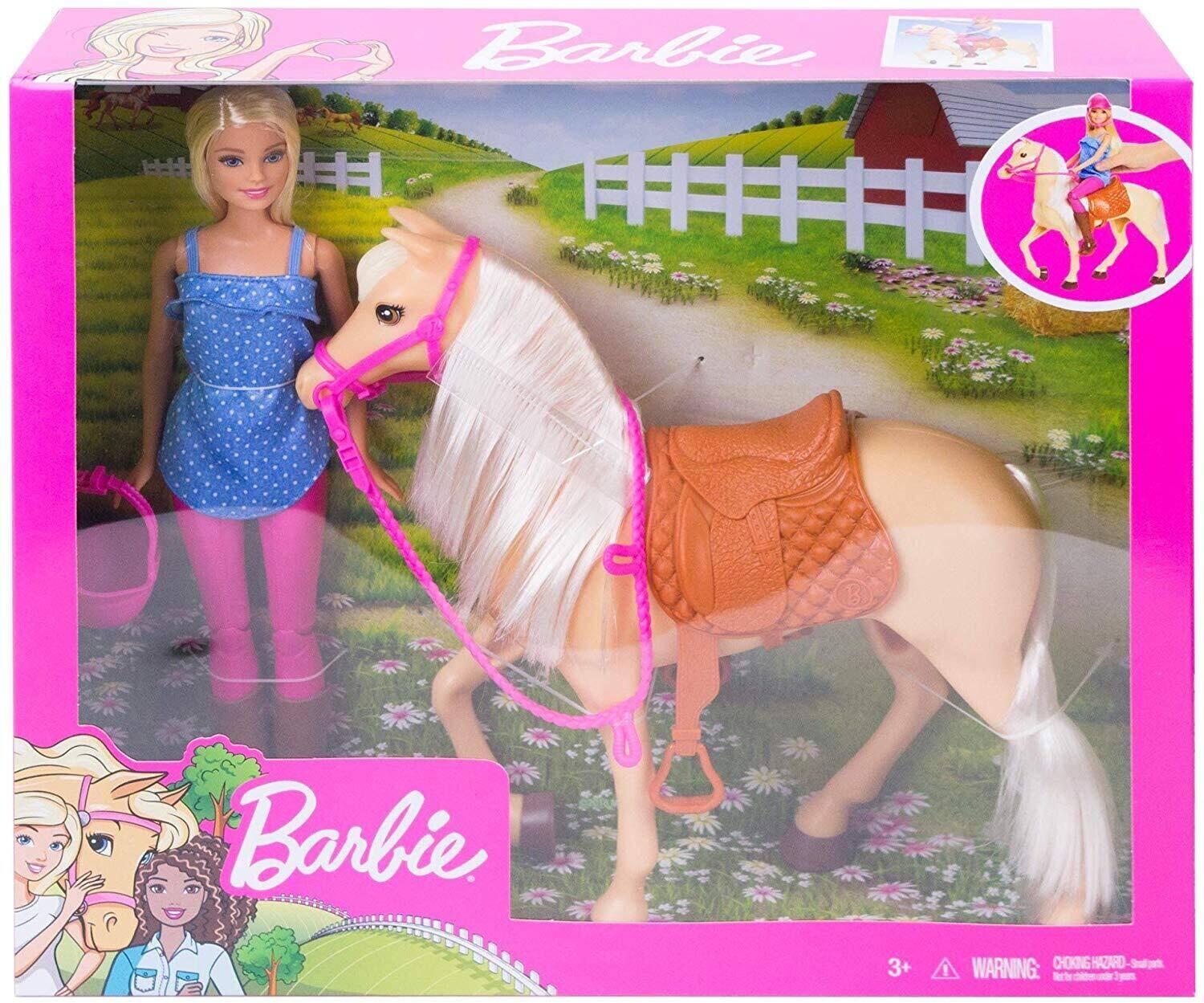 Barbie

3+  
WARNING: CHOKING HAZARD - Small parts. Not for children under 3 years.