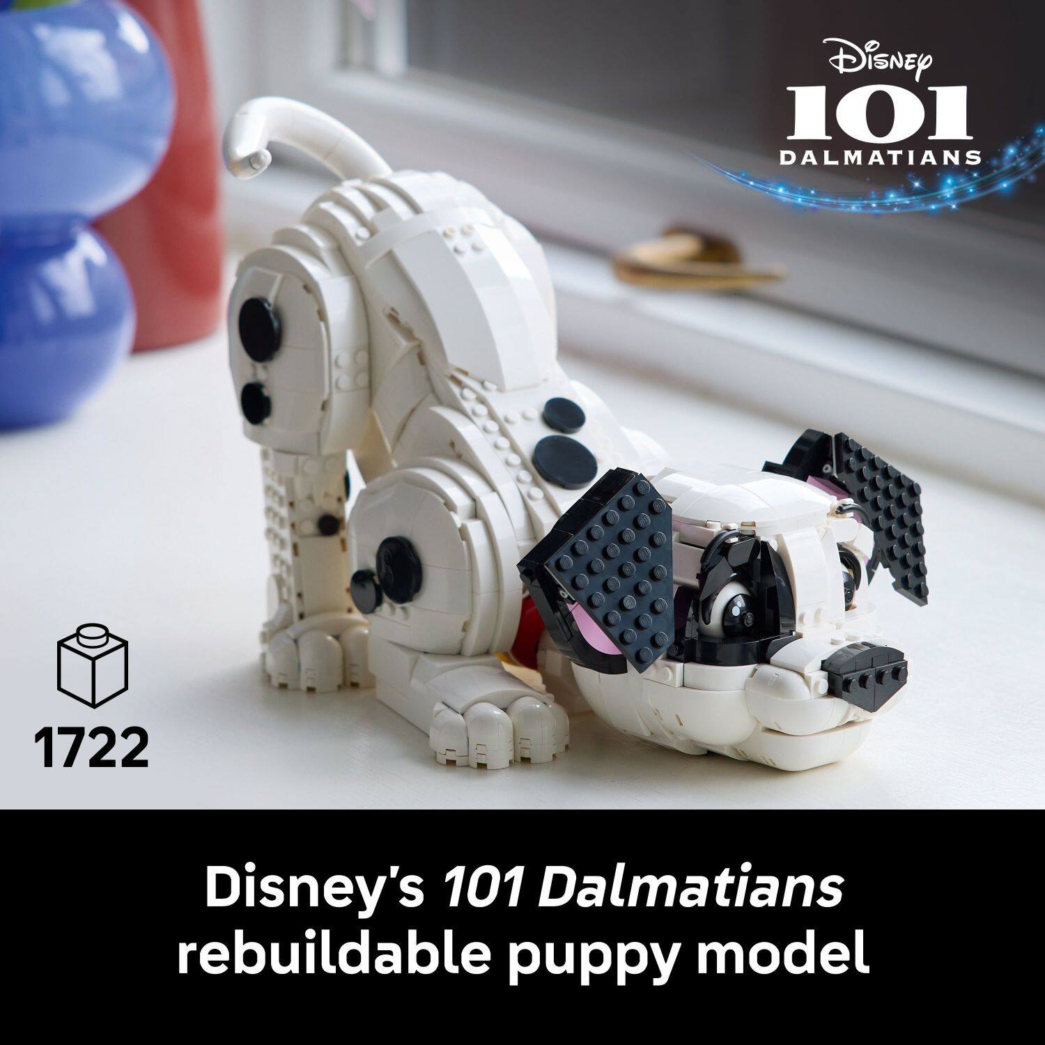 Disney 101 Dalmatians, 1722, Disney's 101 Dalmatians rebuildable puppy model