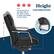 Height
Lift up the tab on the right side of the chair in order to adjust the height to your needs.