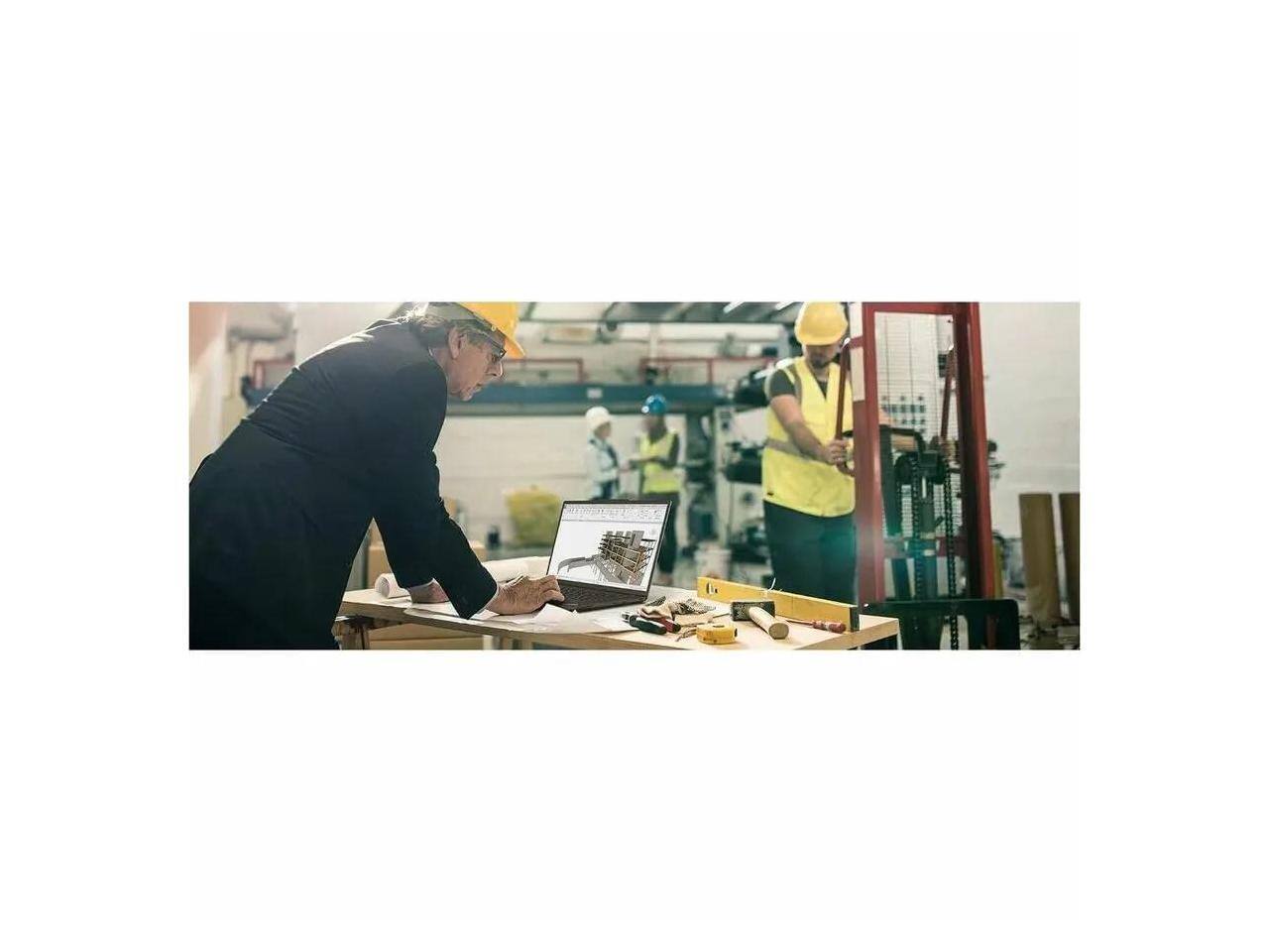 Alt View 8. Lenovo - Lenovo ThinkPad P14s Gen 5 14.5" - Intel Core Ultra 7 155H - 32 GB - 512 GB SSD - Black - Windows 11 Pro - Black.