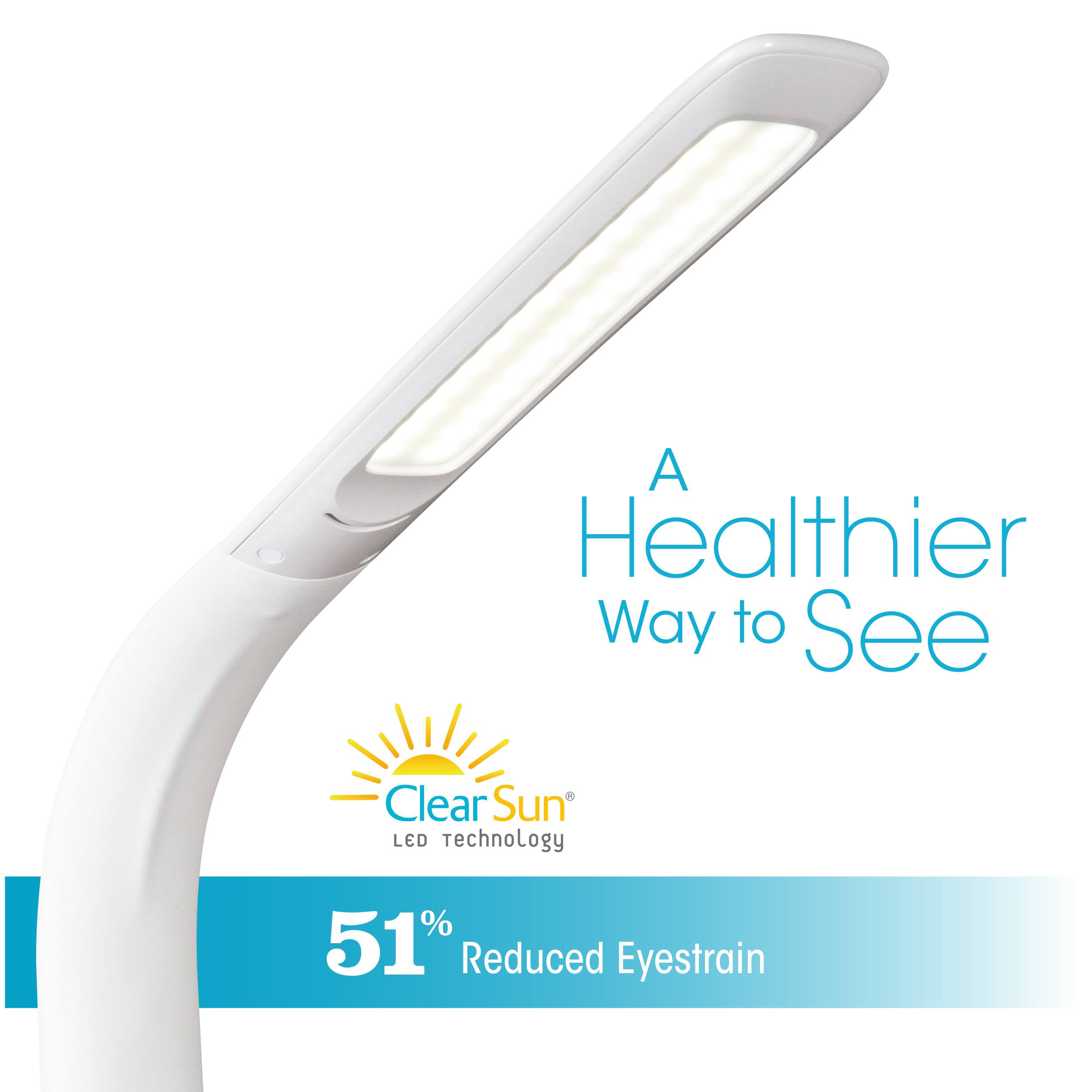 A Healthier Way to See: Clear Sun LED Technology 51% Reduced Eyestrain
