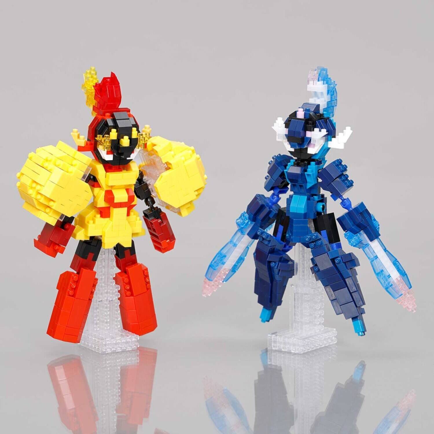 Alt View 4. Bandai - Nanoblock - Pokemon RS Series - Armarouge Building Kit   - COLLECTIBLES - Multicolor.