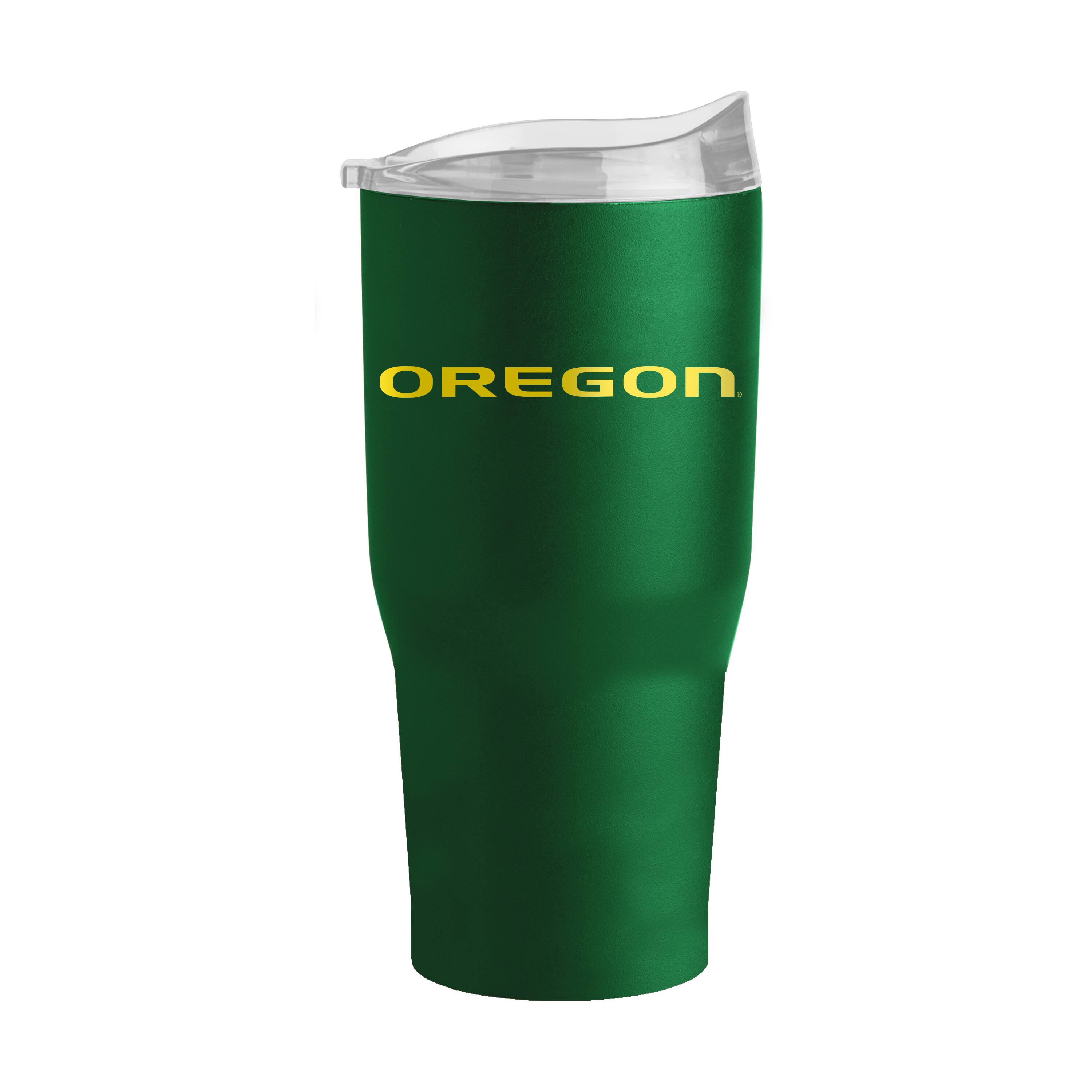 Alt View 1. Logo Brands - Oregon Ducks 30oz. Flipside Powder Coat Tumbler - Multicolor.
