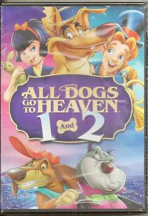 Front. All Dogs Go to Heaven 1 & 2 - DVD.