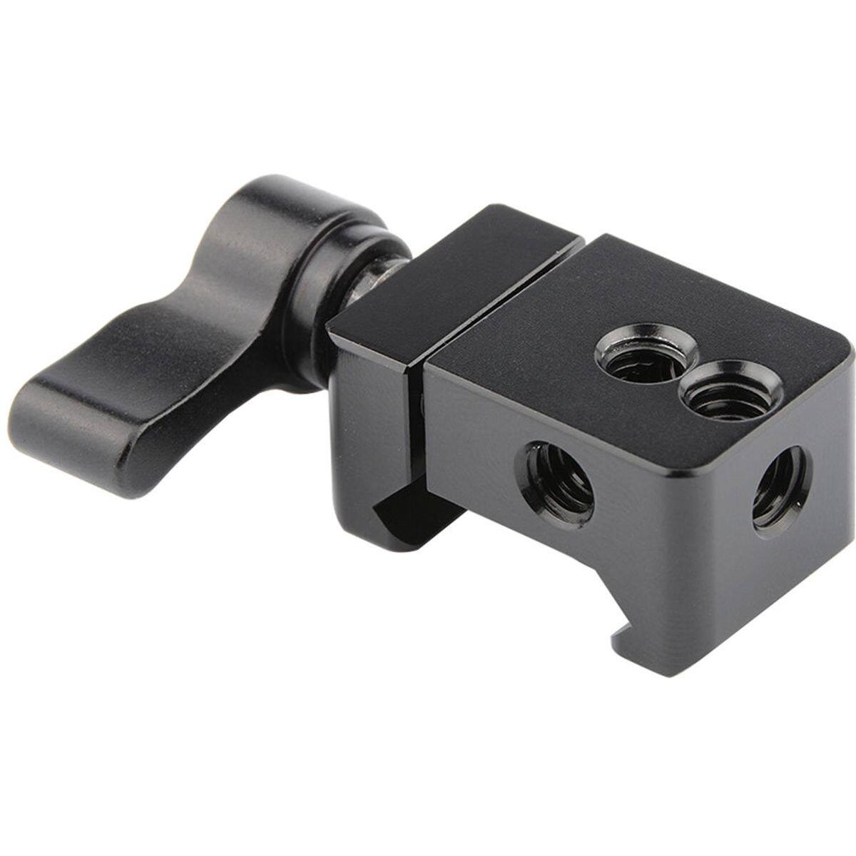 Front. CAMVATE - CAMVATE NATO Swat Rail Clamp with 1/4"-20 Threads.
