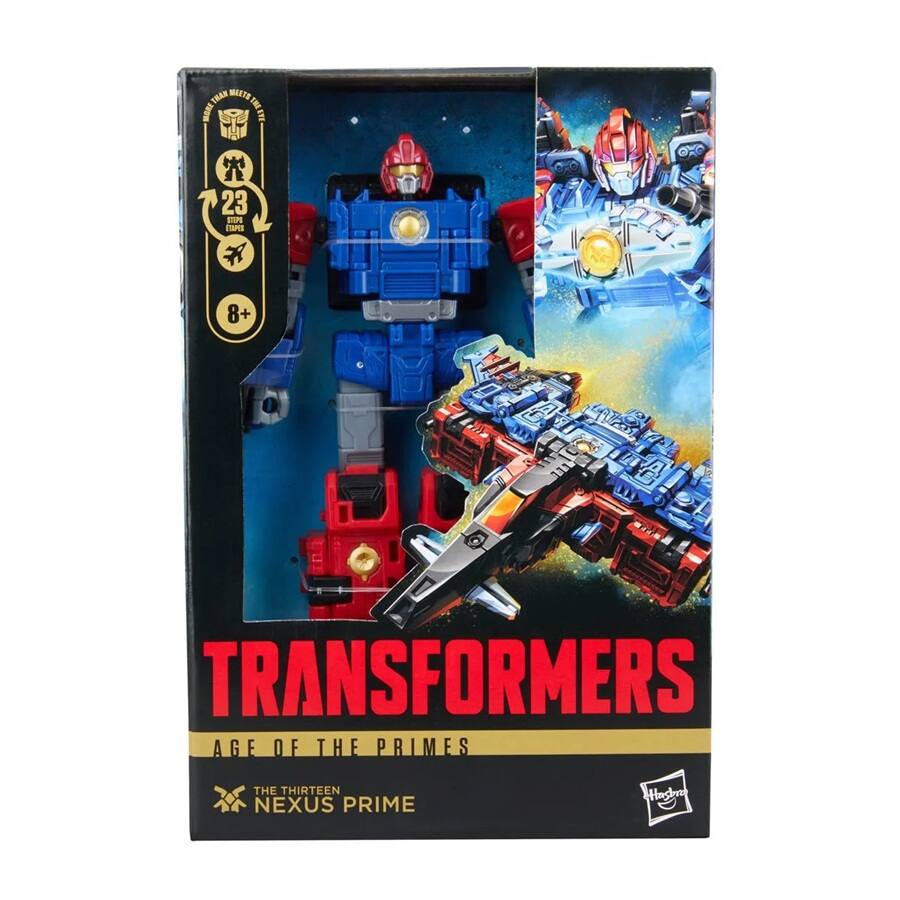 TRANSFORMERS  
AGE OF THE PRIMES  
THE THIRTEEN  
NEXUS PRIME  

23  
8+