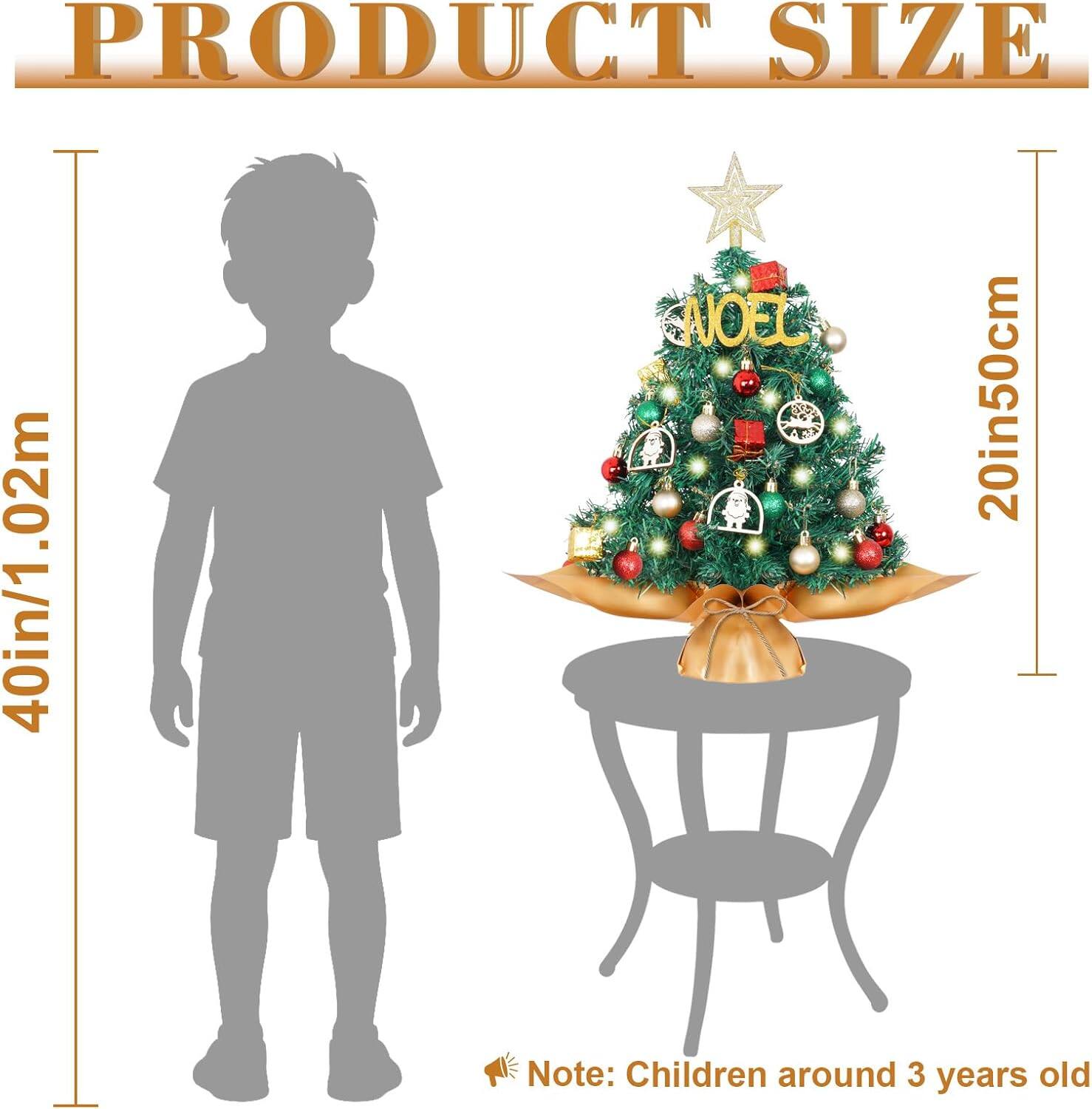 PRODUCT SIZE

40in/1.02m

20in/50cm

Note: Children around 3 years old