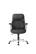 Front. Nouhaus - Posture Ergonomic PU Leather Office Chair - Black.