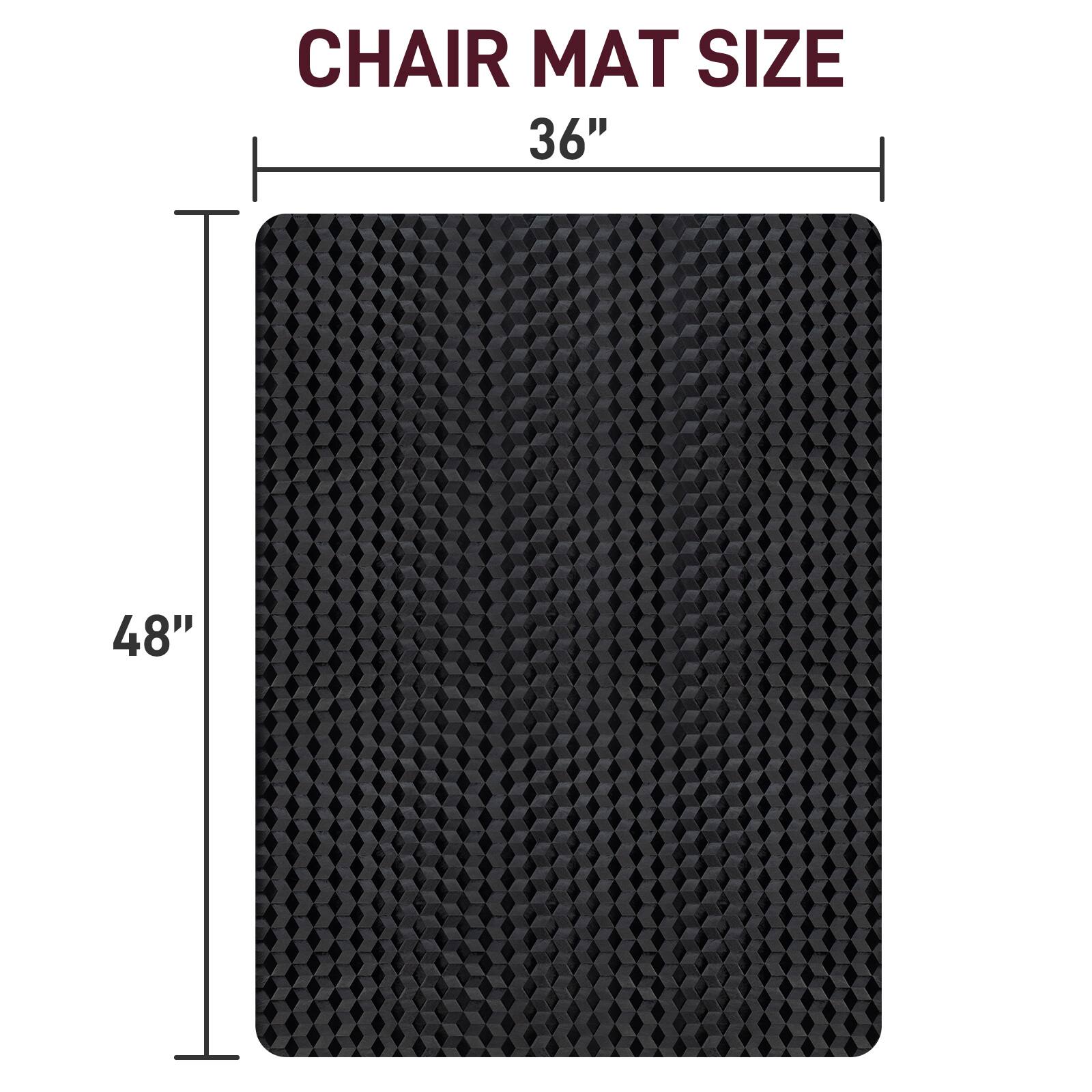 CHAIR MAT SIZE 36" x 48"