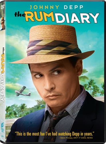 Front. The Rum Diary   - DVD.