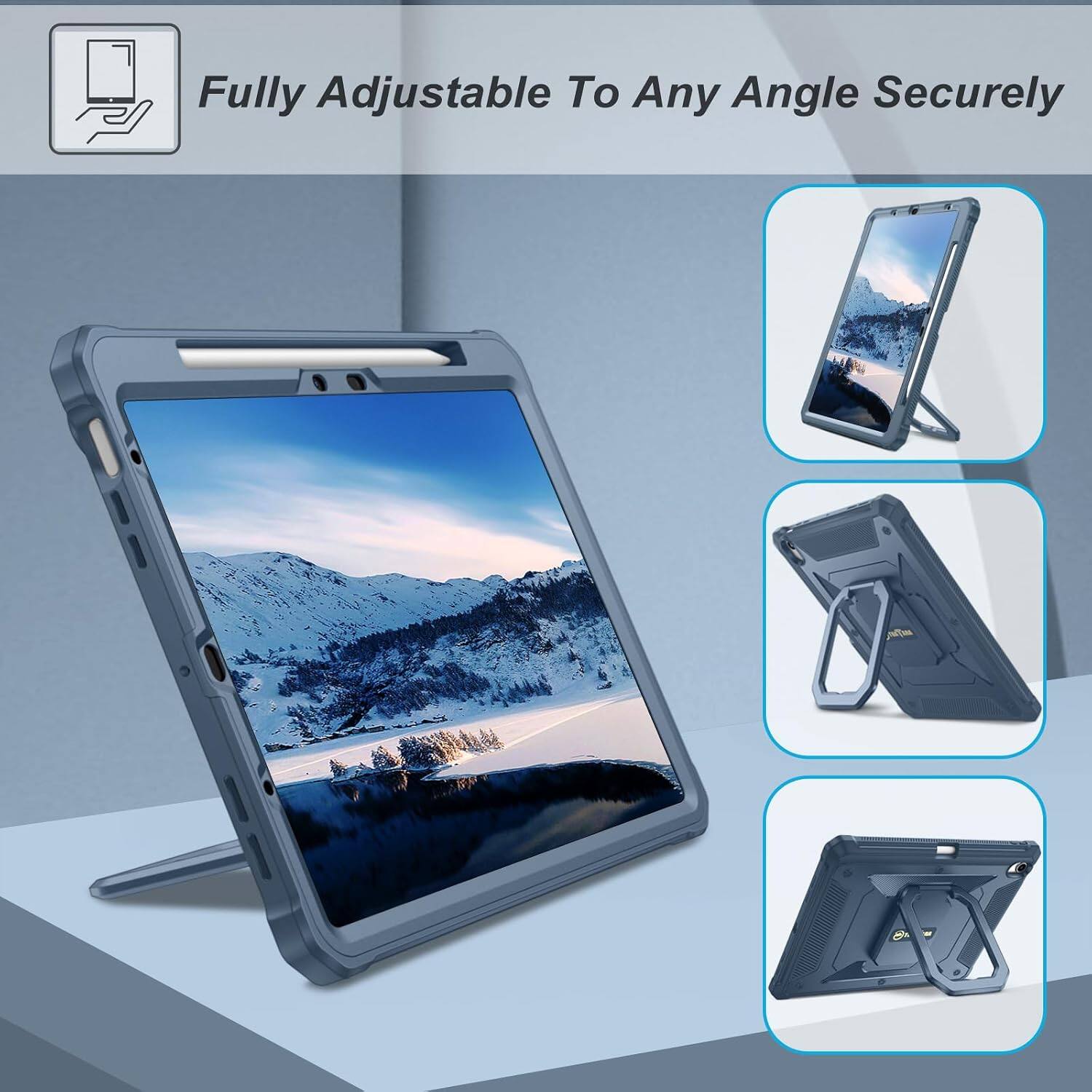 Fully Adjustable To Any Angle Securely