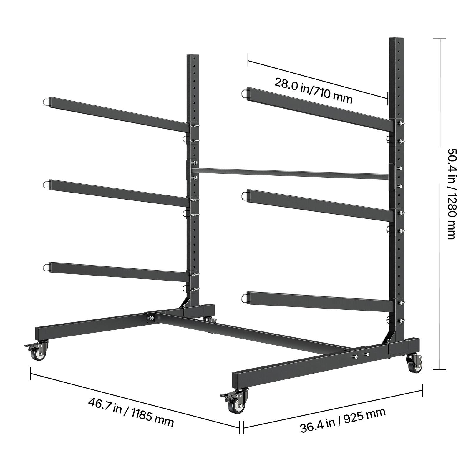 28.0 in/710 mm  
50.4 in/1280 mm  
46.7 in/1185 mm  
36.4 in/925 mm