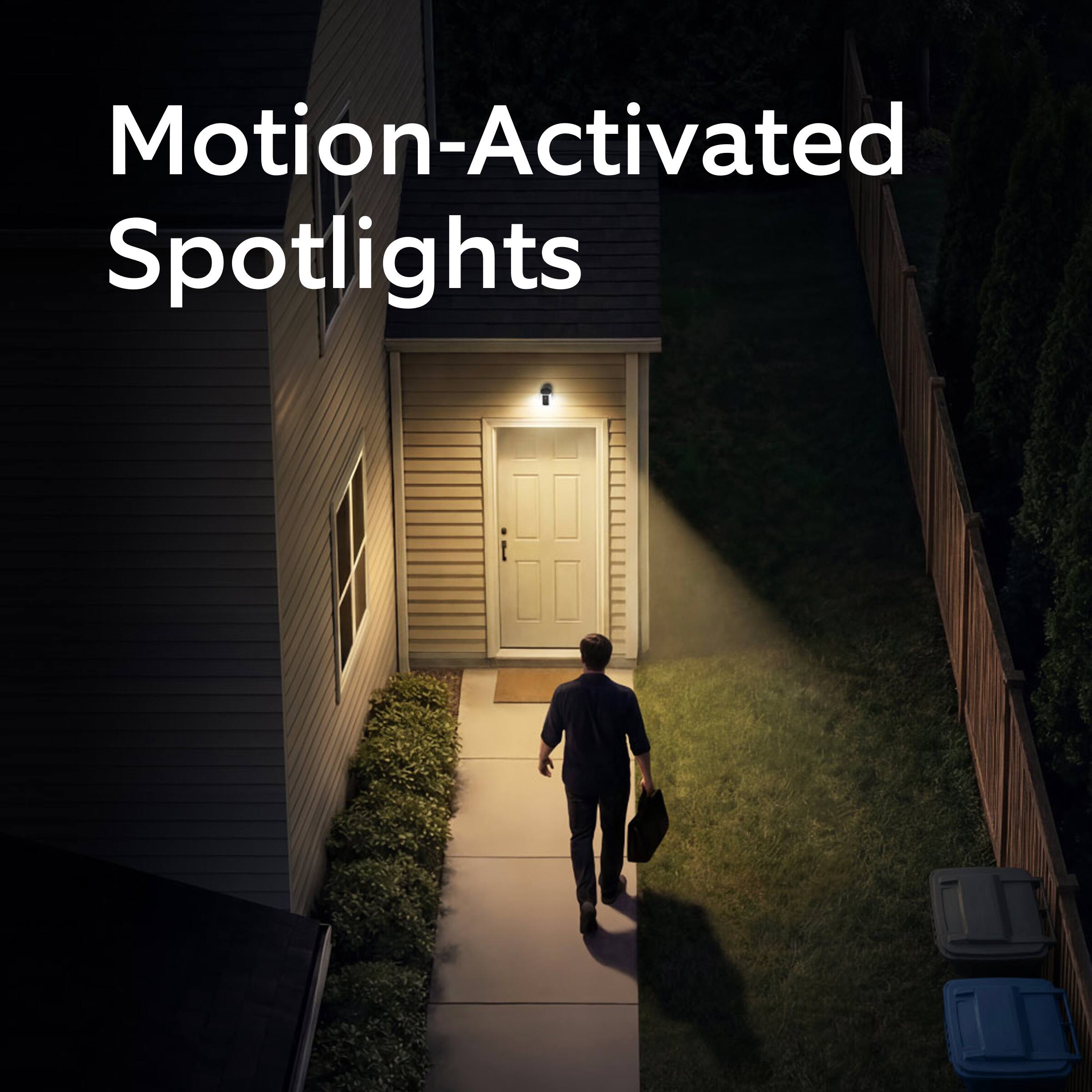 Motion-Activated Spotlights