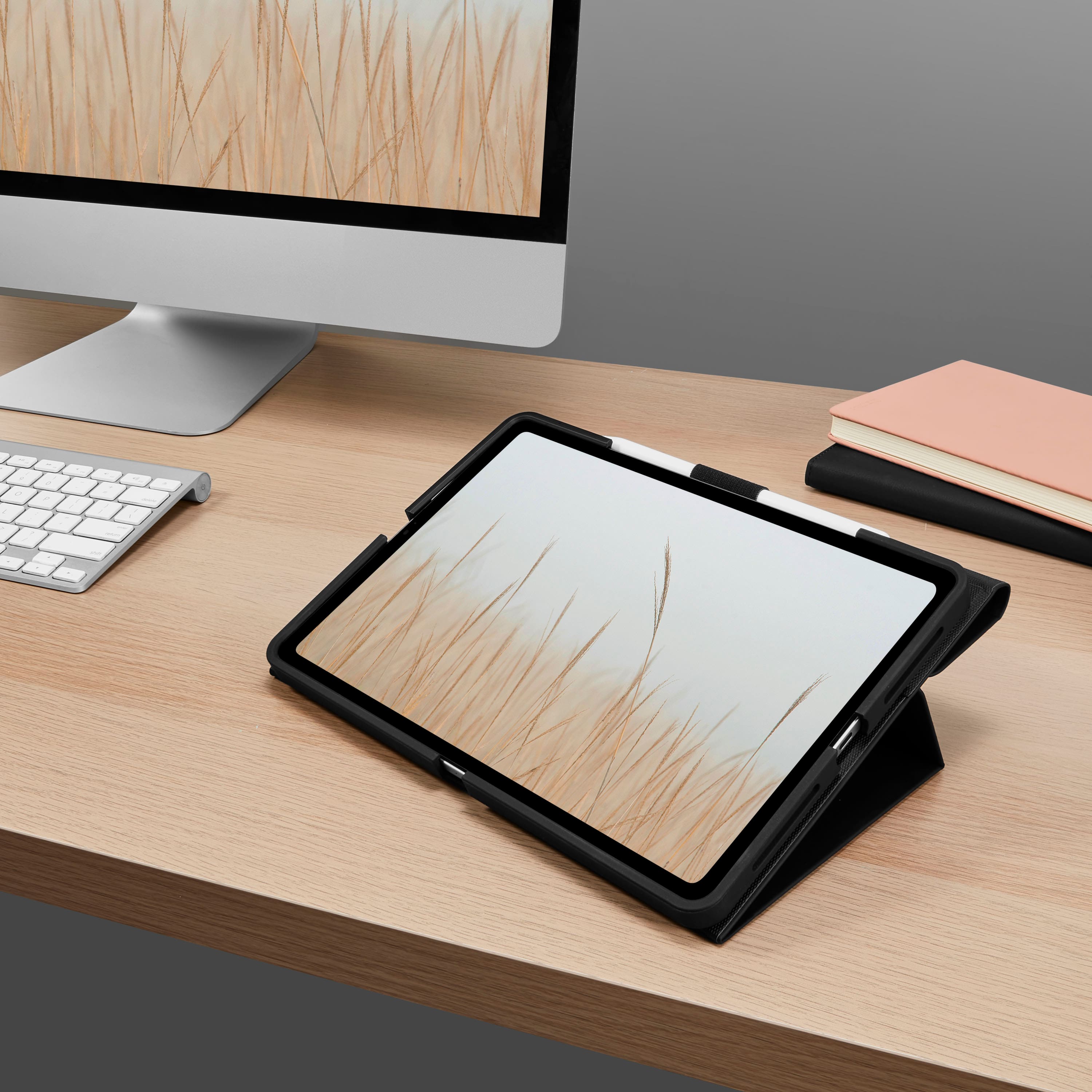 Alt View 12. Insignia™ - Folio Case for Most 10.2" to 11" Apple iPad, iPad Air and iPad Pro Tablets - Black.