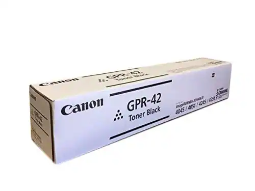 a Bac S = GPR Toret Canon GENCORE GPR-42 ACVANCE / 4251 Canon ingeRUNNER / 4245 / 4051 Black 4045 012 Toner