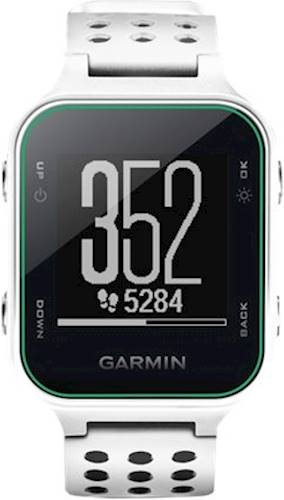 vold Gym Udvidelse Garmin Approach S20 GPS Watch White 010-03723-00 - Best Buy