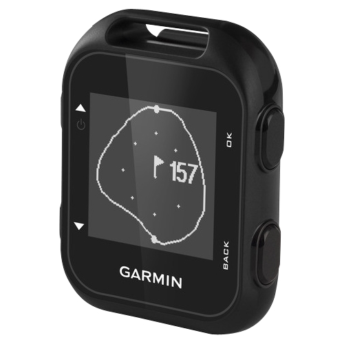 Left View: Garmin - Approach G10 1.3" Golf GPS - Black