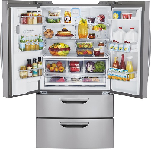 Best Buy: LG 30.5 Cu. Ft. French Door Refrigerator with Thru-the-Door ...