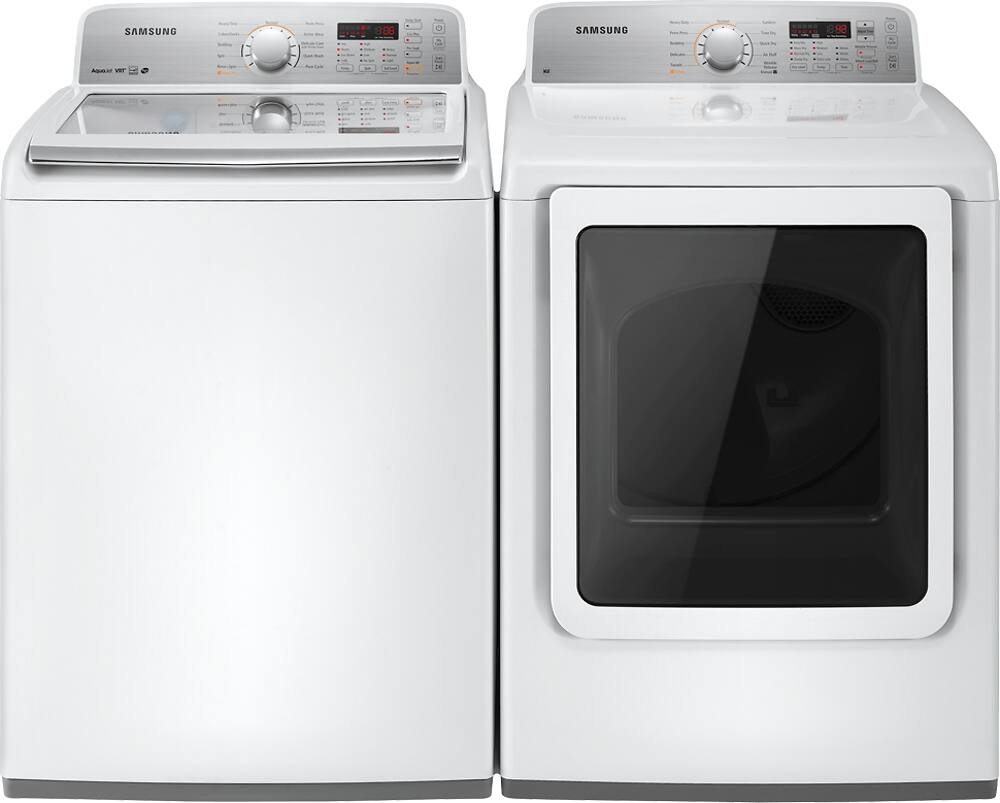 Best Buy: Samsung 7.3 Cu. Ft. 11-Cycle Electric Dryer White DV456EWHDWR/AA