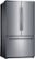 Angle Zoom. Samsung - 25.5 Cu. Ft. French Door Refrigerator with Internal Water Dispenser - Stainless Steel.