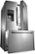 Angle Zoom. Samsung - 24.6 Cu. Ft. French Door Refrigerator with Thru-the-Door Ice and Water - Stainless steel.
