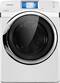 Samsung - 7.5 Cu. Ft. 14-Cycle Steam Gas Dryer - Neat White-Front_Standard