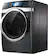 Left Standard. Samsung - 7.5 Cu. Ft. 14-Cycle Steam Electric Dryer - Onyx.