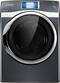 Samsung - 7.5 Cu. Ft. 14-Cycle Steam Gas Dryer - Onyx-Front_Standard