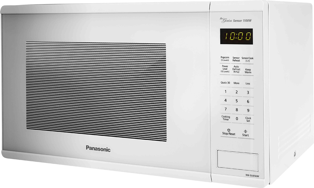 Best Buy: Panasonic 1.3 Cu. Ft. Mid-Size Microwave White NN-SU676W