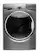 Front. Whirlpool - 4.5 cu. ft. 12-Cycle High-Efficiency Front Load Washer with Steam - Chrome Shadow.
