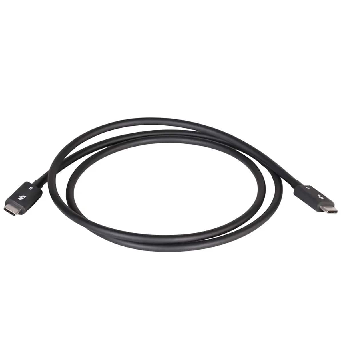 Sonnet Technologies - Sonnet 240W 80Gbps Thunderbolt 5 USB Type-C Cable, Black - 3.3'