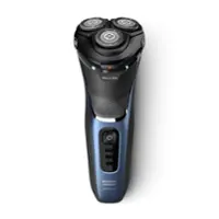 Philips Norelco Shaver 3600, Rechargeable Wet & Dry electric shaver with Pop-Up Trimmer and Storage Pouch - Storm Blue - Angle_Zoom