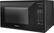 Left. Panasonic - 1.3 Cu. Ft. Mid-Size Microwave - Black.
