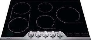 Frigidaire - Professional 30" Electric Cooktop - Stainless steel - Front_Zoom