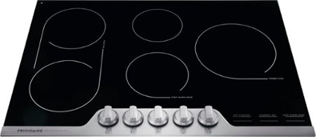 Frigidaire - Professional 30" Electric Cooktop - Stainless Steel
