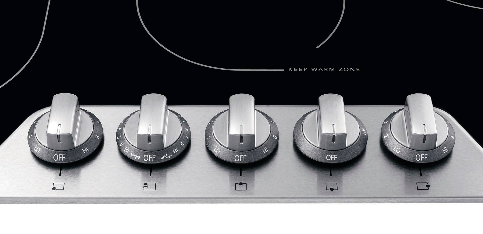 Alt View 14. Frigidaire - Professional 30" Electric Cooktop - Stainless Steel.