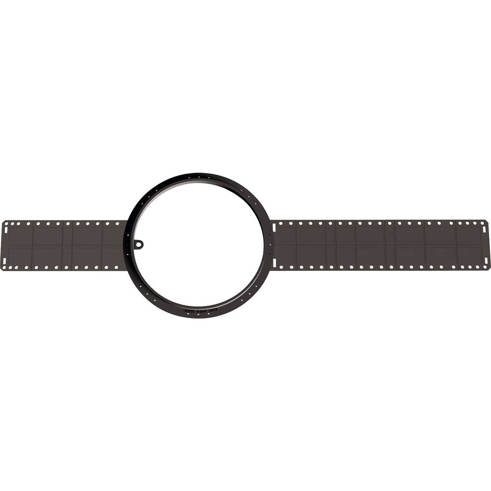 Front. Niles - 4" Ceiling-Mount Loudspeaker Bracket (Pair) - Black.